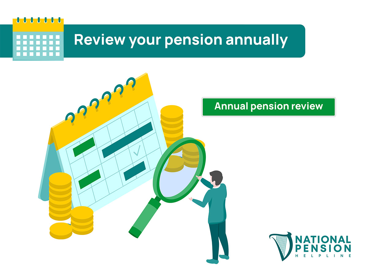 Annual pension reviews are important to keep your growth consistent