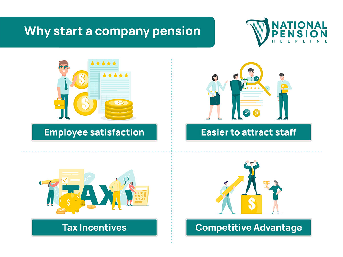 Benefits to an employer when starting a company pension scheme 