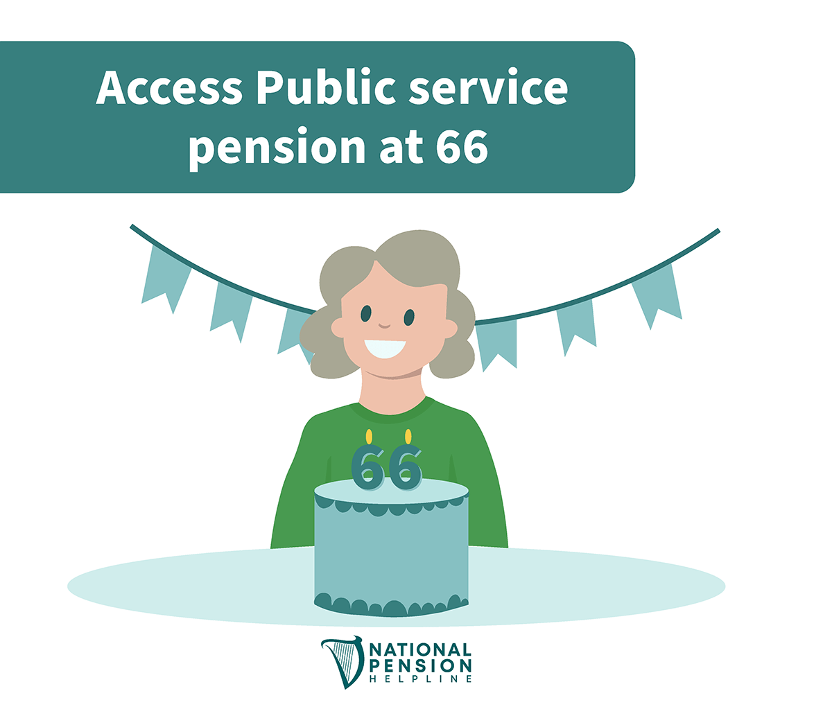 Access public service pension at 66