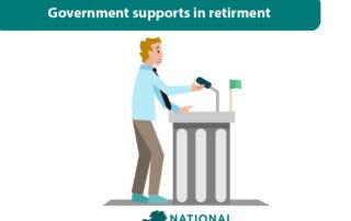 Government supports in retirement